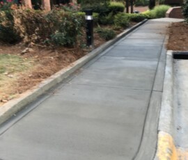 ADA Commercial Walkways and Step to Correct ADA Slopes 1