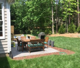 Backyard Renovation Cary 1