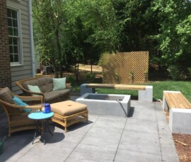 Backyard Renovation Cary 4