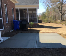 Concrete Patio Services Cary NC