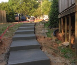 Stepped Walkway